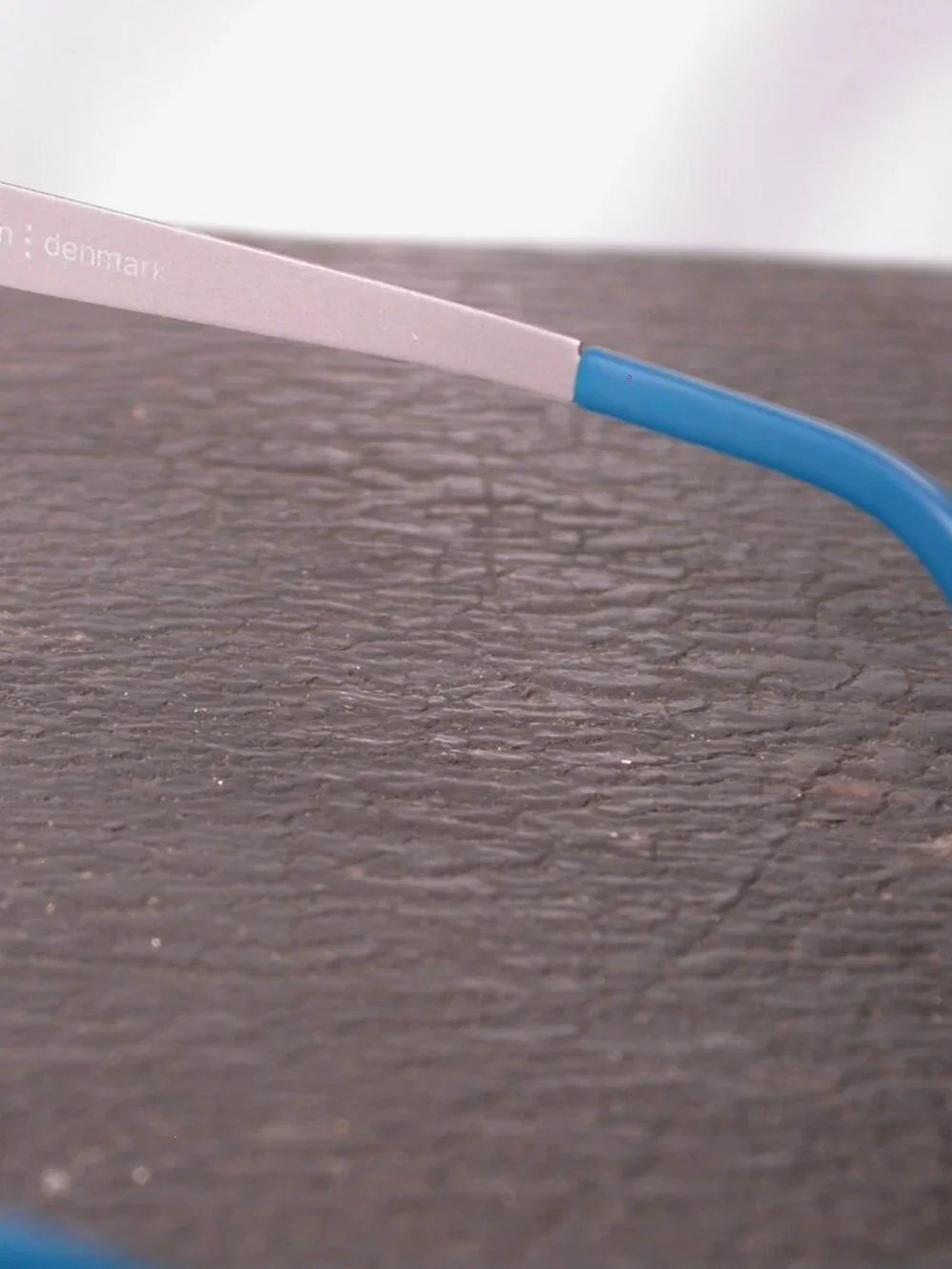 Prodesign Blue and Silver Yellow Light Weight Frames Eyeglasses Made in Japan